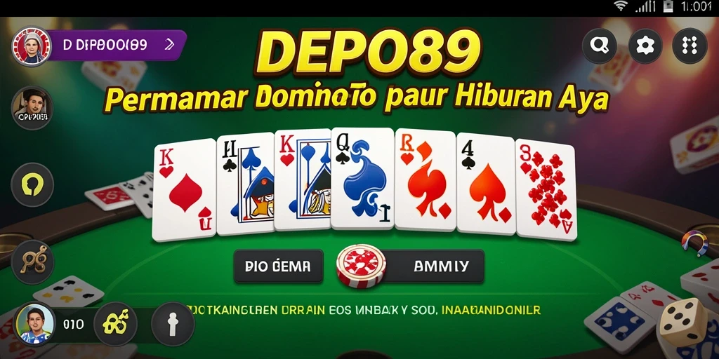 Tampilan gameplay seru di DEPO89 dengan interaksi pemain.