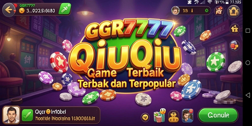 Tampilan gameplay seru QiuQiu di GGR7777.