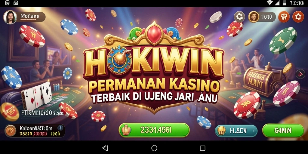 Tampilan gameplay HOKIWIN yang menegangkan dan interaktif.