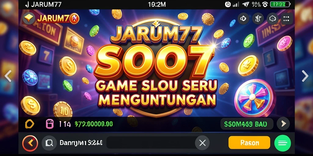Gameplay menarik dengan efek grafis yang menawan dalam JARUM77.