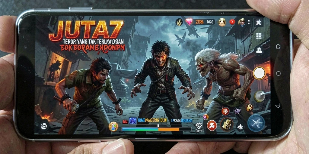 Gameplay menakutkan JUTA7 dengan suasana Horror yang intens.
