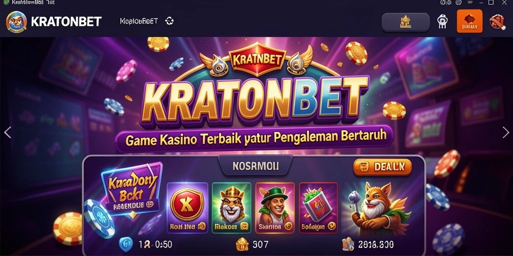 Tampilan gameplay Kasino yang menarik dan mendebarkan.